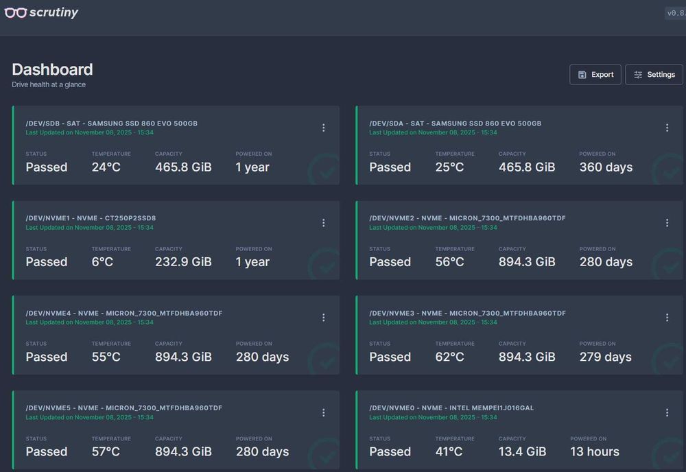4x Micron 7300 Pro 960GB NVME SSD + Asrock Rack RB4M2 PCIe Adapter