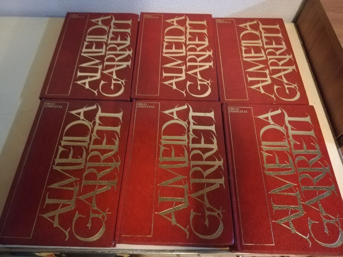 Obras completas - Almeida Garret - 6 volumes