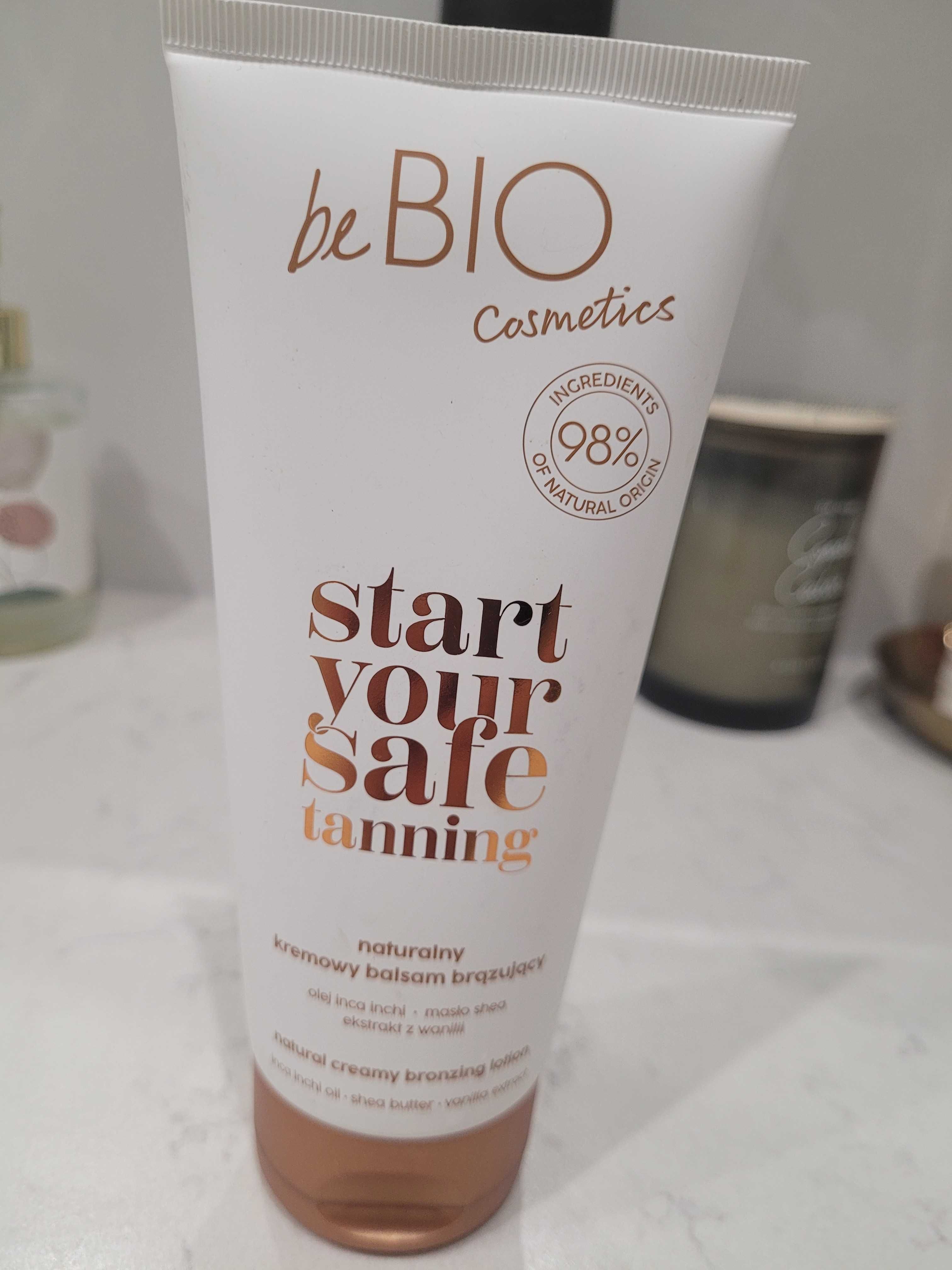 Balsam brązujący be bio start your safe tanning nowy