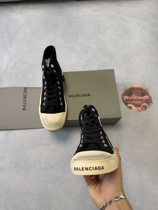 кеды кроссовки Balenciaga Paris sneaks Black 41 42 43 Vetements