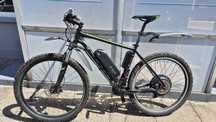Rower elektryczny Scott po konwersji – silnik 250W, gotowy do jazdy