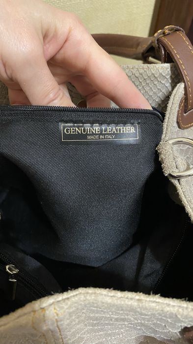 Сумка, натуральна шкіра