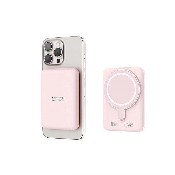 Powerbank Tech-Protect LifeMag PB10 z MagSafe 5000mAh 15W port USB-C -
