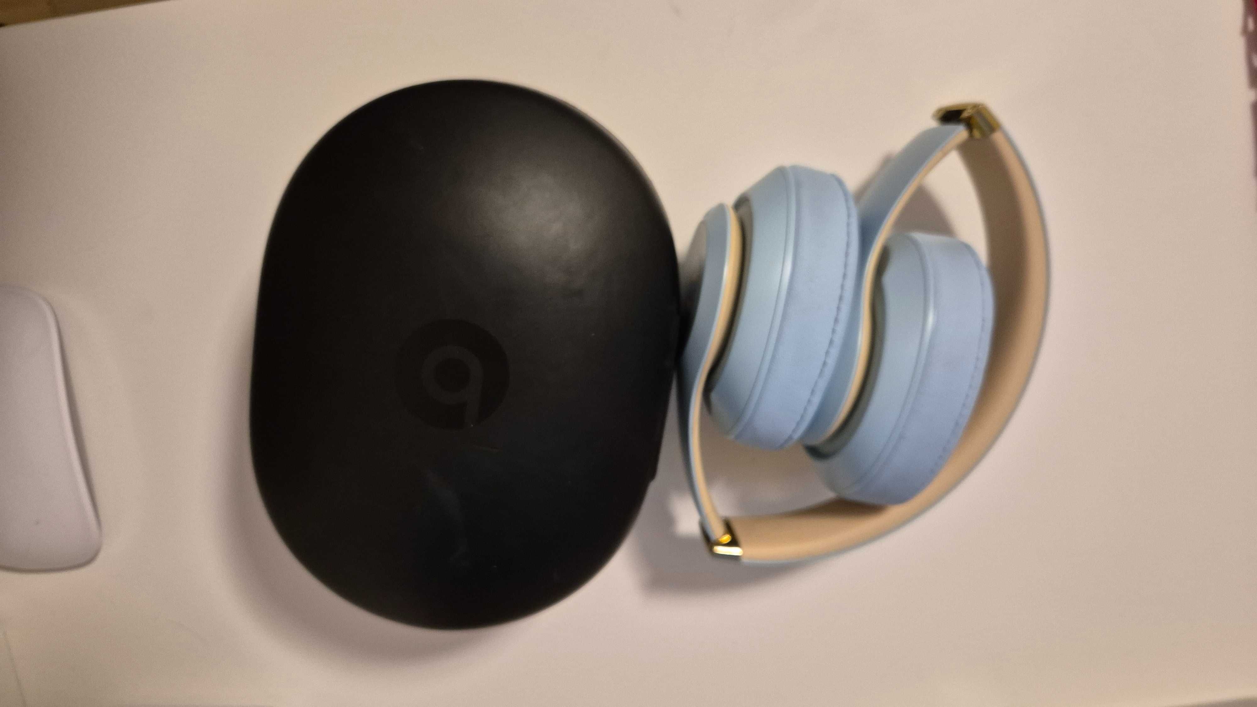 Słuchawki bezprzewodowe Beats Studio3  Nauszne Bluetooth niebieski