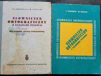 słowniczek ortograficzny 2 sztuki