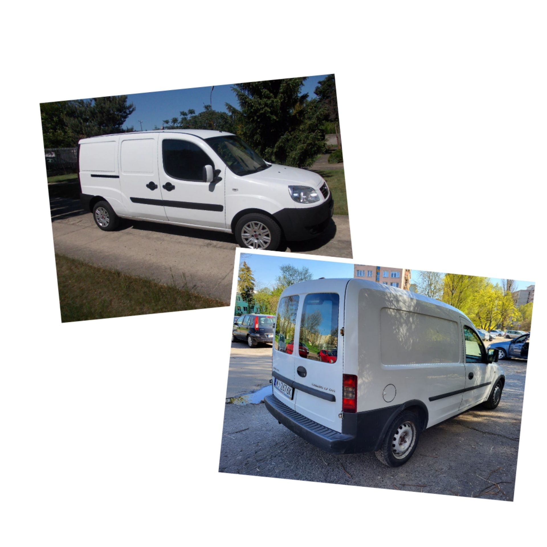 Wynajem aut Małych Dostawczych . Renault Kangoo Traffic Combo Doblo