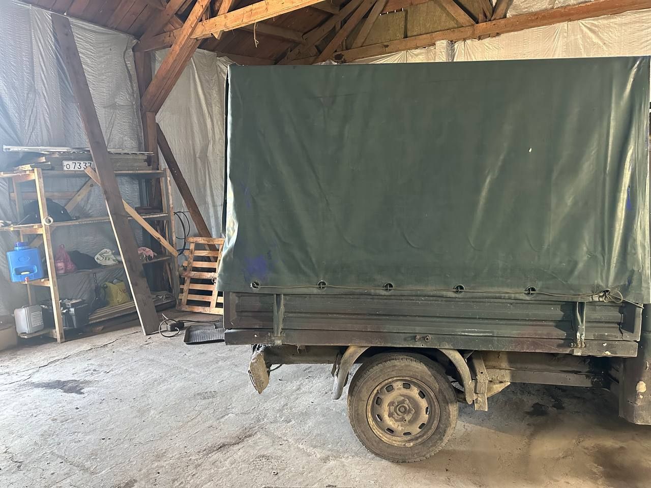 Прицеп (багажник) с каркасом и тентом. Volkswagen T4.  Разборка, шрот