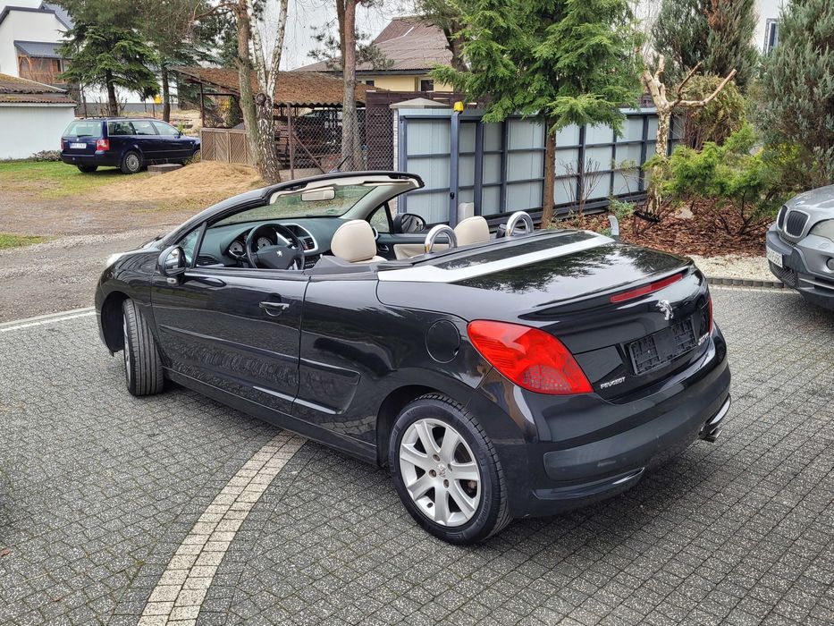 Peugeot 207 CC 1.6 16V VTi 120 Sport jasna skóra, klima elektryka