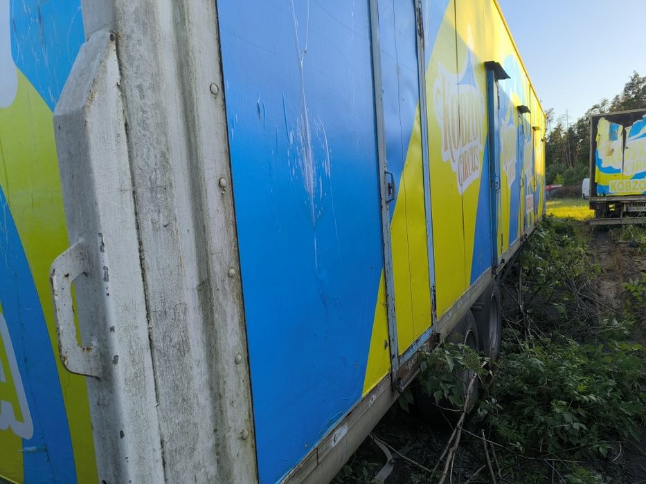 Касса на базі напівпричепу