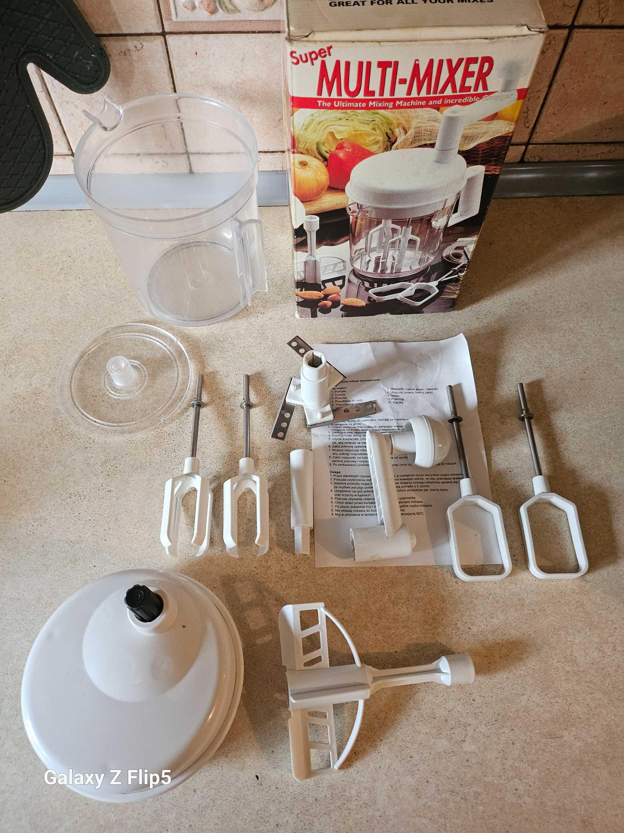 Super MULTI-MIXER reczny komplet
