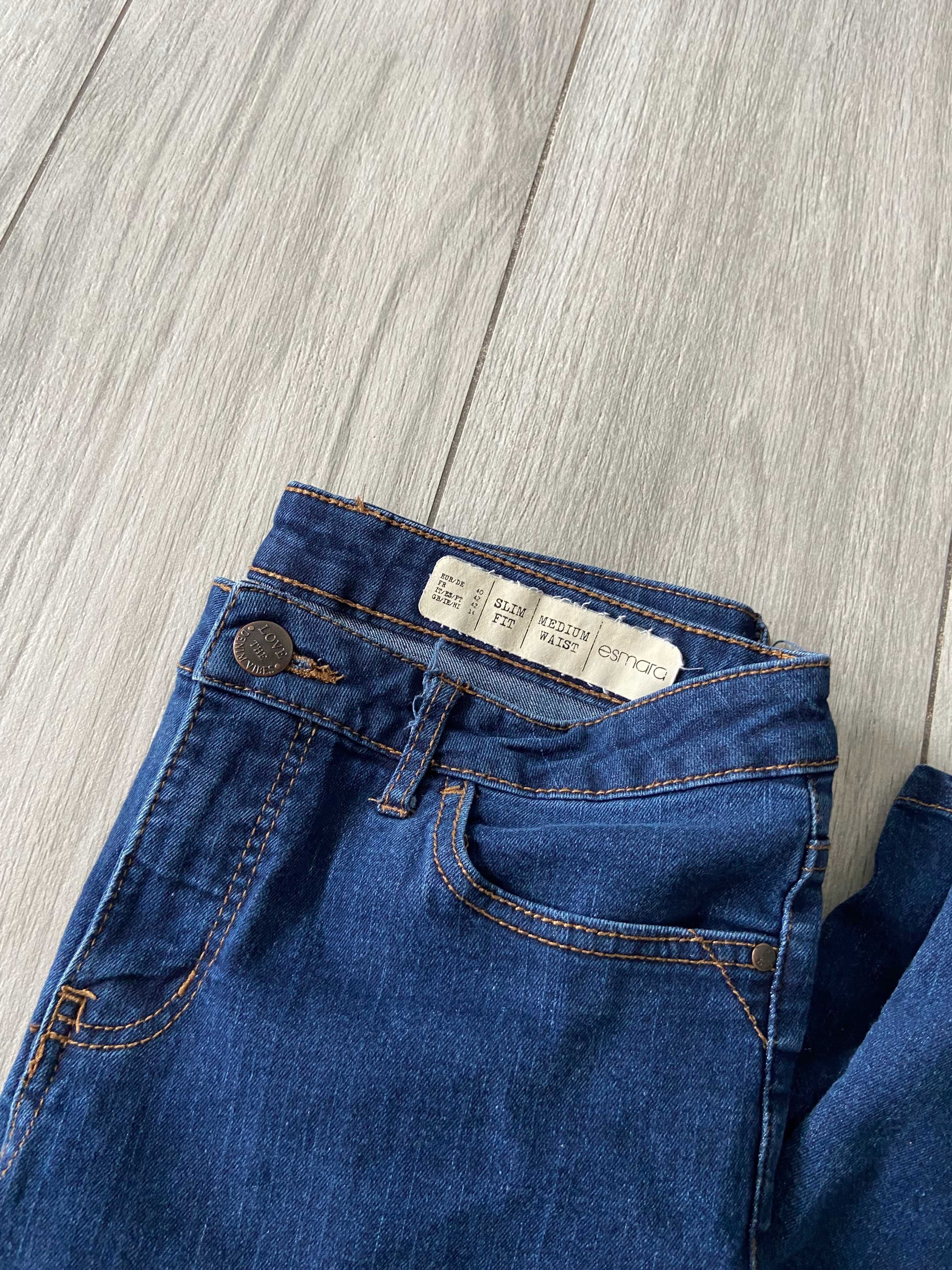 Spodnie jeansowe rozm. 40 Esmara Medium waist