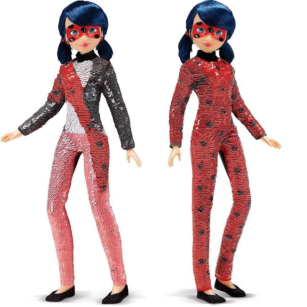 Miraculous Biedronka i czarny kot alka Marinette Fashion Flip