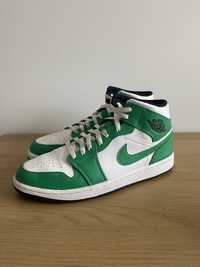 Jordan 1 Mid Lucky Green