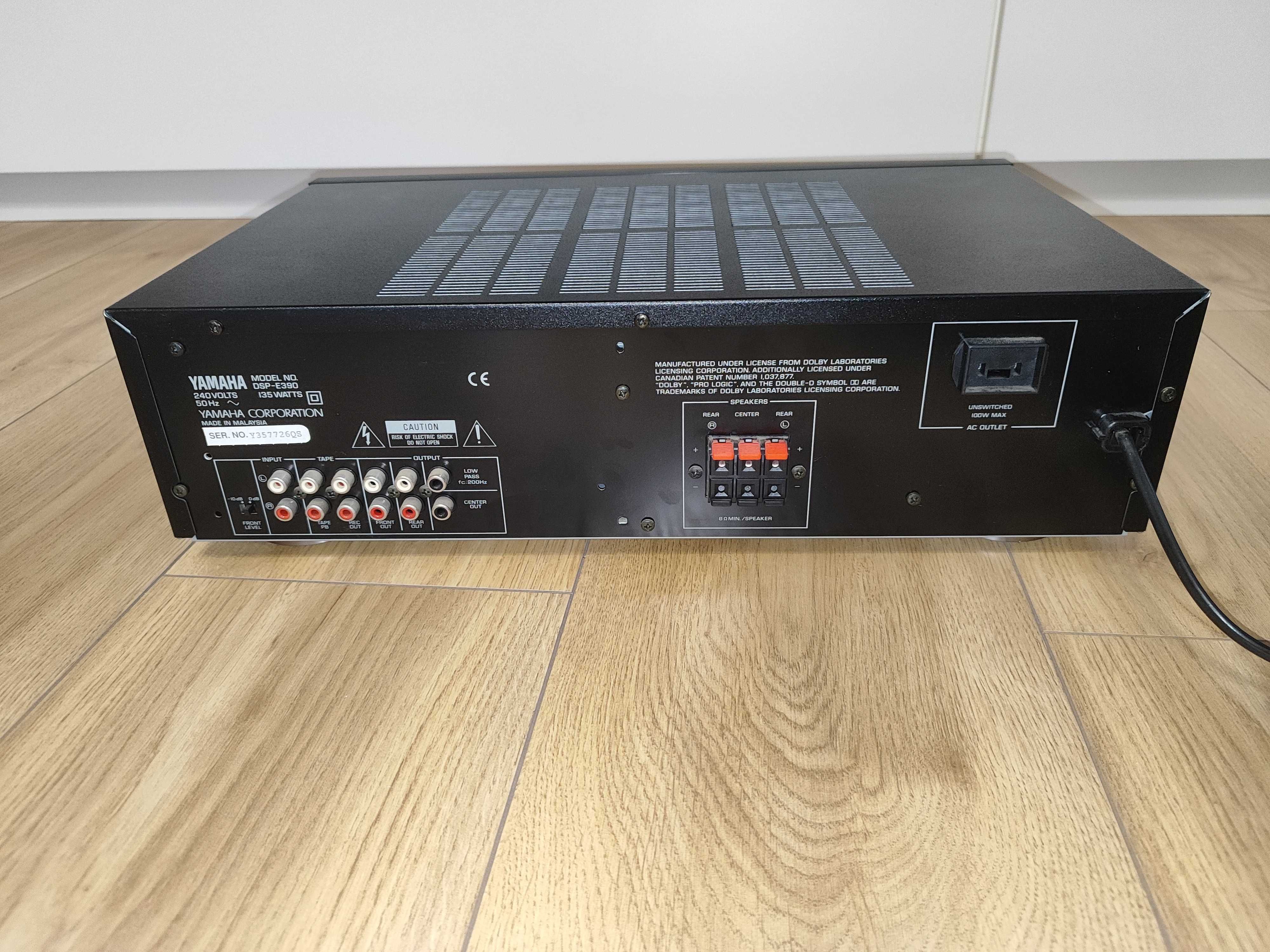 Wzmacniacz Yamaha DSP-E390 Procesor dzwięku kina domowego