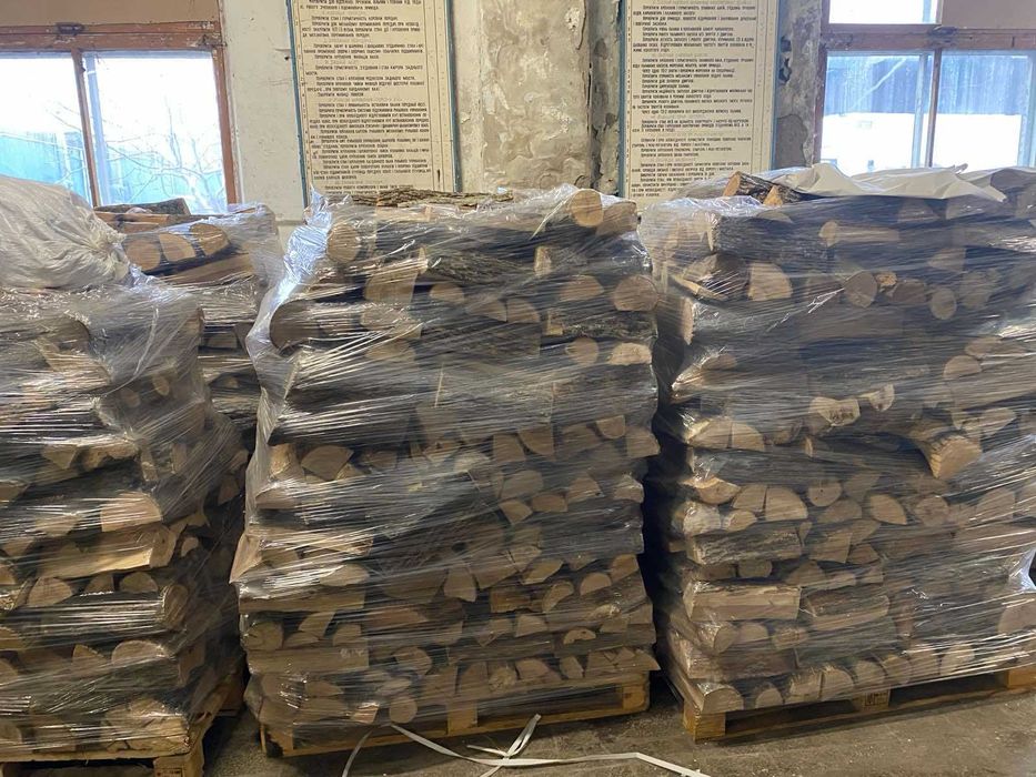 РУБАНІ ДРОВА З ТВЕРДИХ порід  (Граб, Ясен, Дуб)