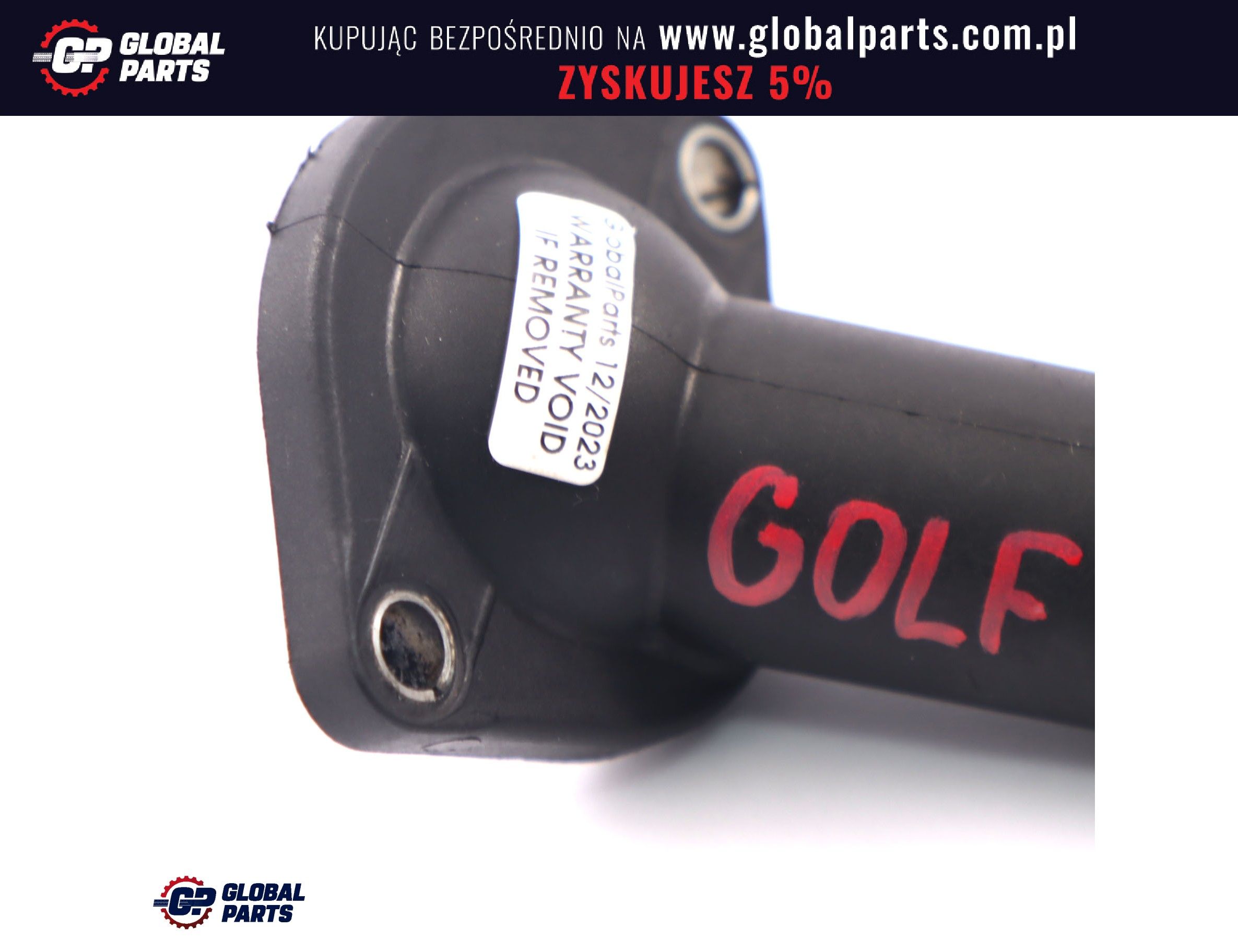 Audi Seat Skoda VW Golf MKV Króciec Wody Obudowy Termostatu 06