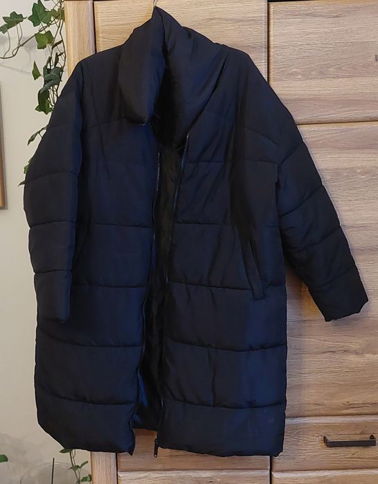 Długa kurtka zimowa damska