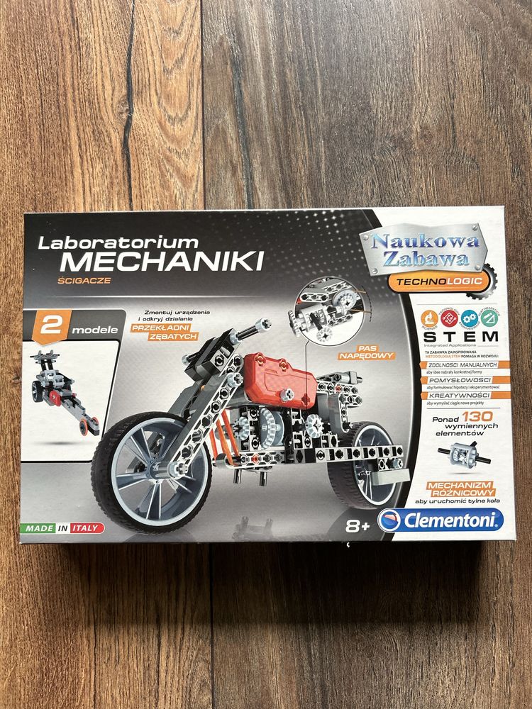 Klocki Techno Logic Laboratorium Mechaniki motocykl