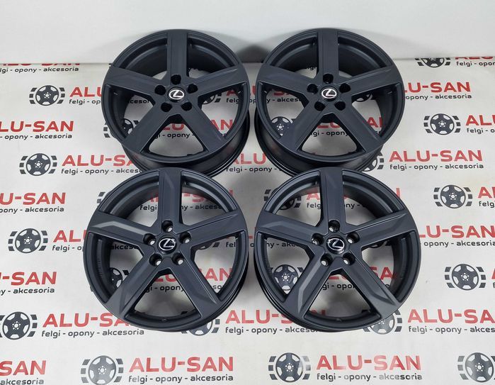 NOWE alufelgi LEXUS 18" 5x114,3 ES,GS,IS,RC,UX Czarny