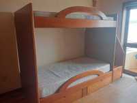 Beliche cama + colchão
