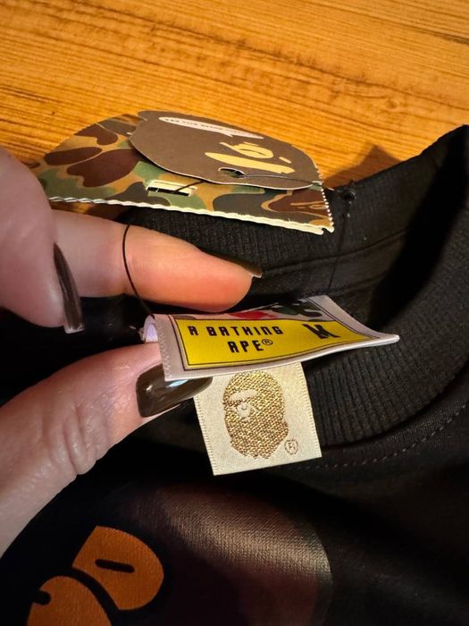 Худі Bape, світшот бейп, лонгслів бейп, светр Bape теплий на флісі