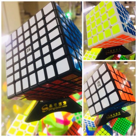 Кубик Рубика мегамікс пентамікс скюб 2 на 2 3 на 3 4 на 4 QiYiпіраміда