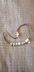 Pulseira original da pandora com 8 contas