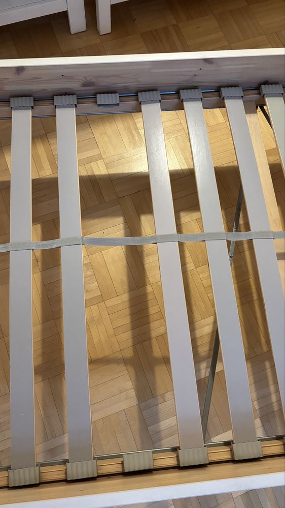 Łóżko ikea hemnes 90 x 200 jednoosobowe stelaż i materac