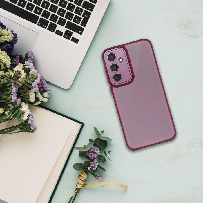Futerał VARIETE do SAMSUNG S23 FE purpurowy