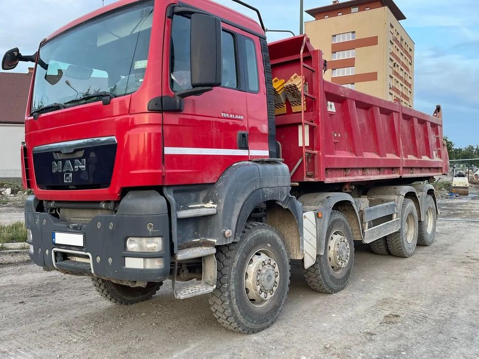MAN TGS 41.440 8x8 KH-KIPPER  8x8 Salon Polska DMC 34T KH-KIPPER