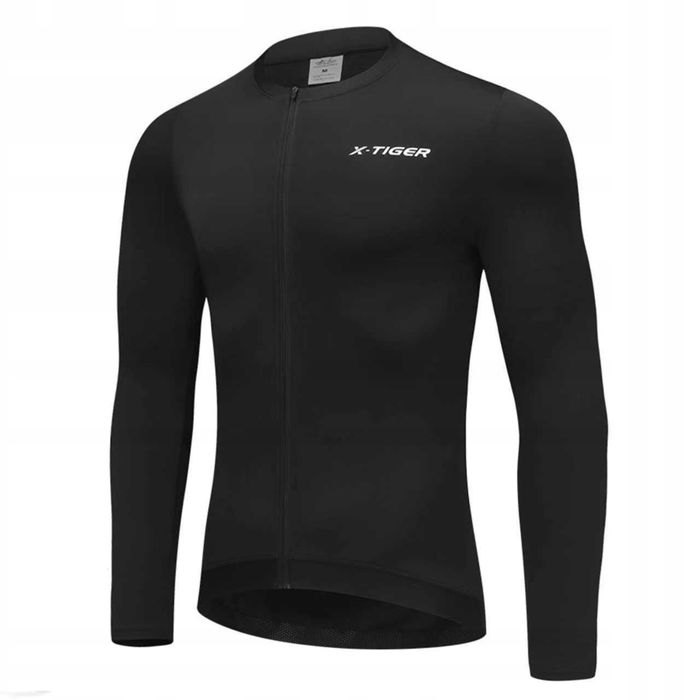 Bluza Rowerowa Męska Kolarska Na Wiosnę Termiczna Ocieplana X-Tiger