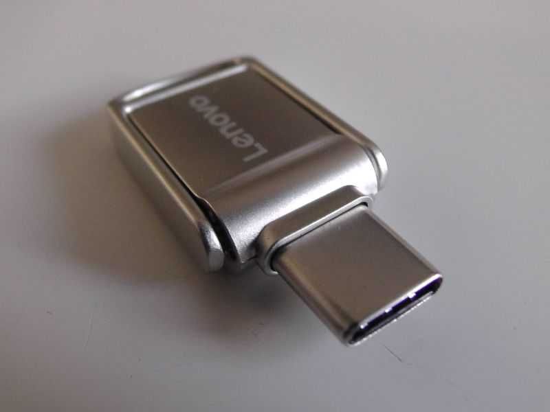Pendrive pamięć 2TB metal satyna 2w1 USB i C