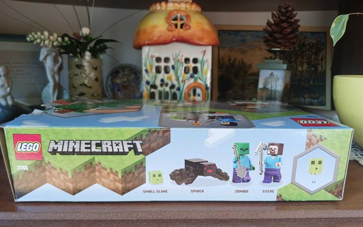 LEGO Minecraft Opuszczona kopalnia zestaw 21166 +7