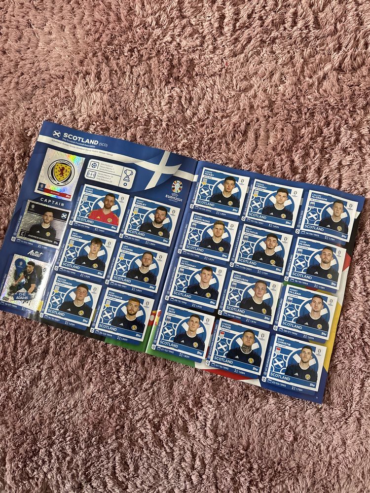 Vendo Caderneta Cromos Euro 2024 - faltam apenas 36 cromos
