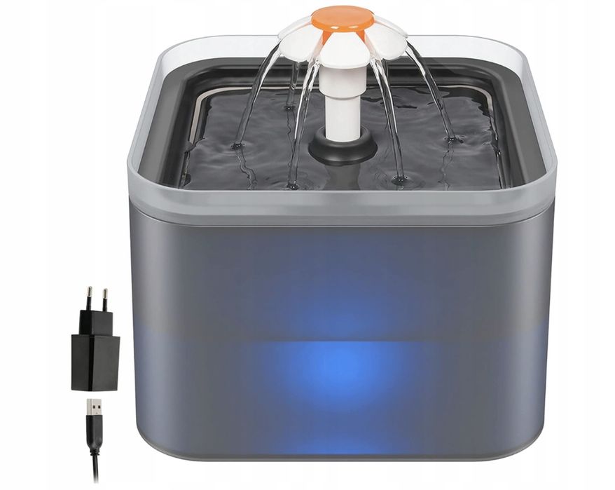 Poidło fontanna dla kota psa NICREW 2L cicha, sprawna