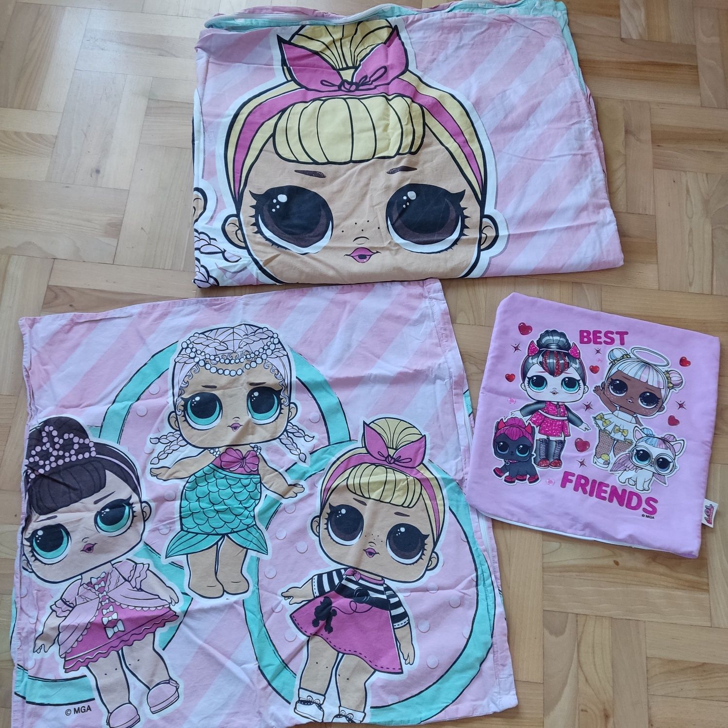Pościel dziewczęca LOL Księżniczki Disney My little pony 160x200