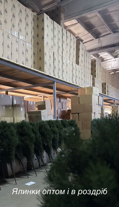 ВЛАСНЕ ВИРОБНИЦТВО Штучні ялинки,Лита ель, Елка оптовий склад Дроп/Опт