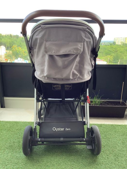 Wózek spacerowy Oyster Zero + folia przeciwdeszczowa – dobry stan