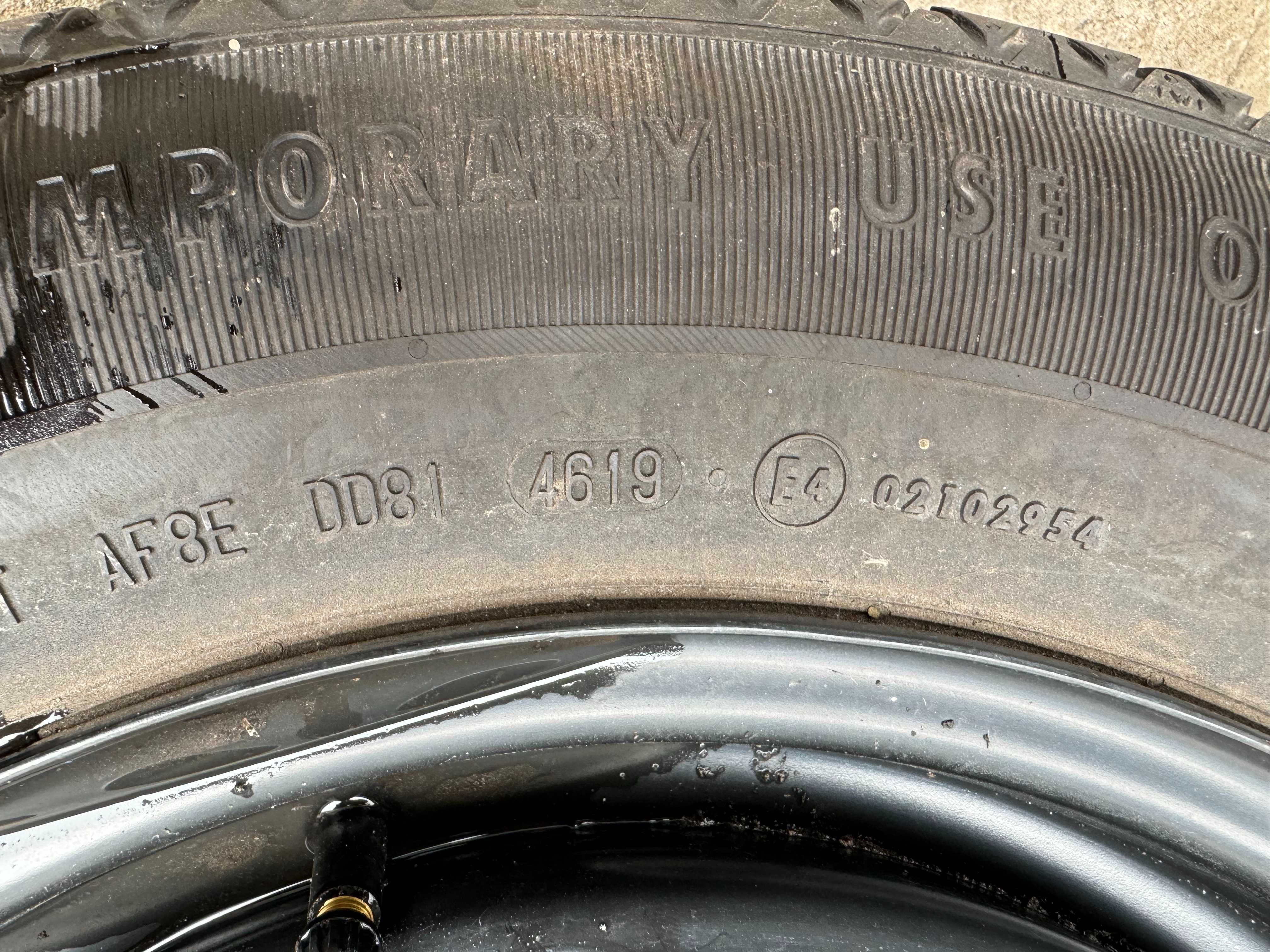 Докатка нова R16 5*114,3 ET40, шина UNIROYAL 145/90 R16 в комплекті