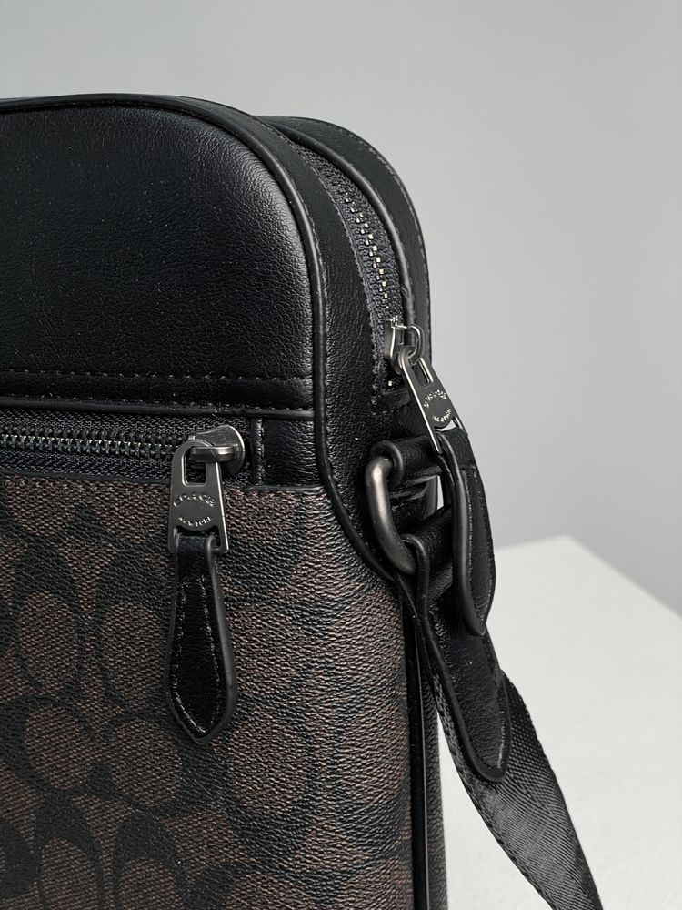 Мужская сумка Coach чоловіча сумка месенджер барсетка слінг планшетка