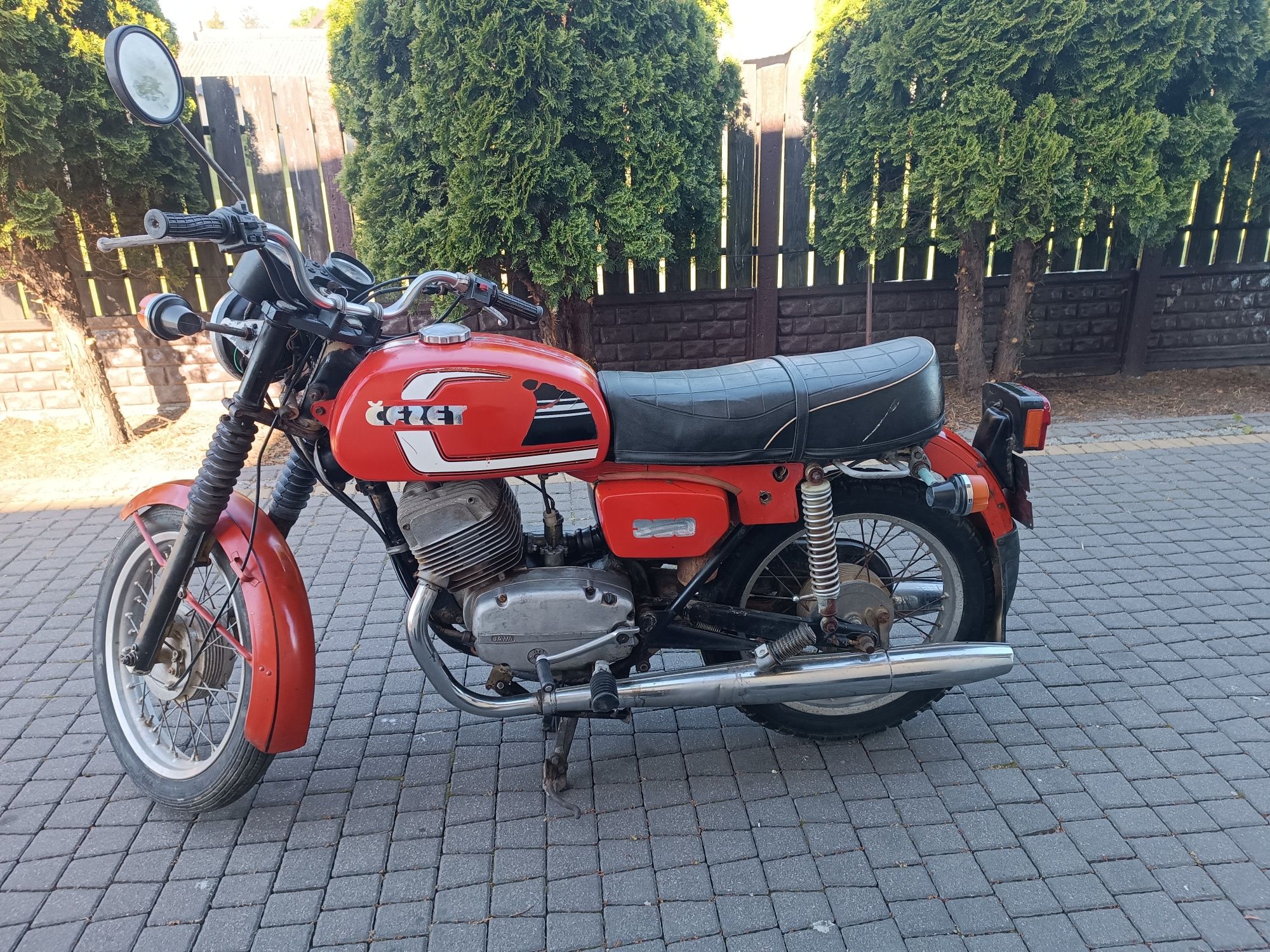 Cz350 Jawa zamiana zamienię motocykl quad cross prl auto bus