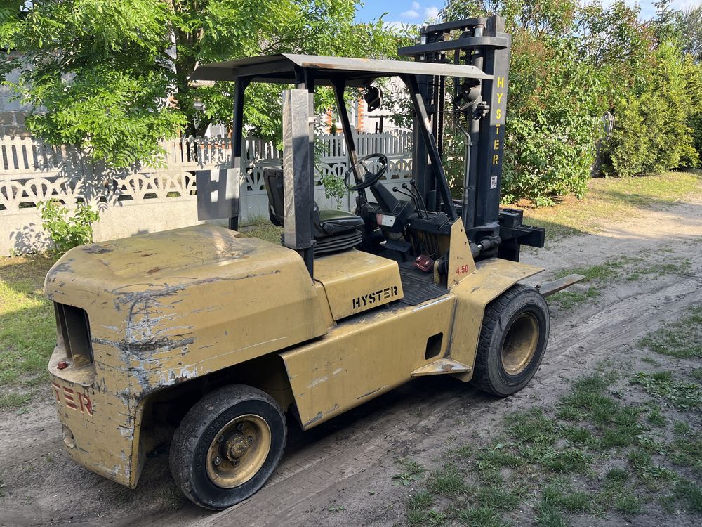 Wózek widłowy Hyster H4.50XL, Diesel, 250 mtg ! Udźwig 4.5 T !