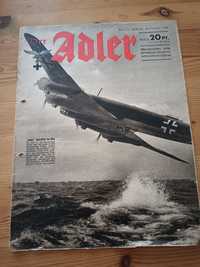 Stara gazeta Adler 1942r