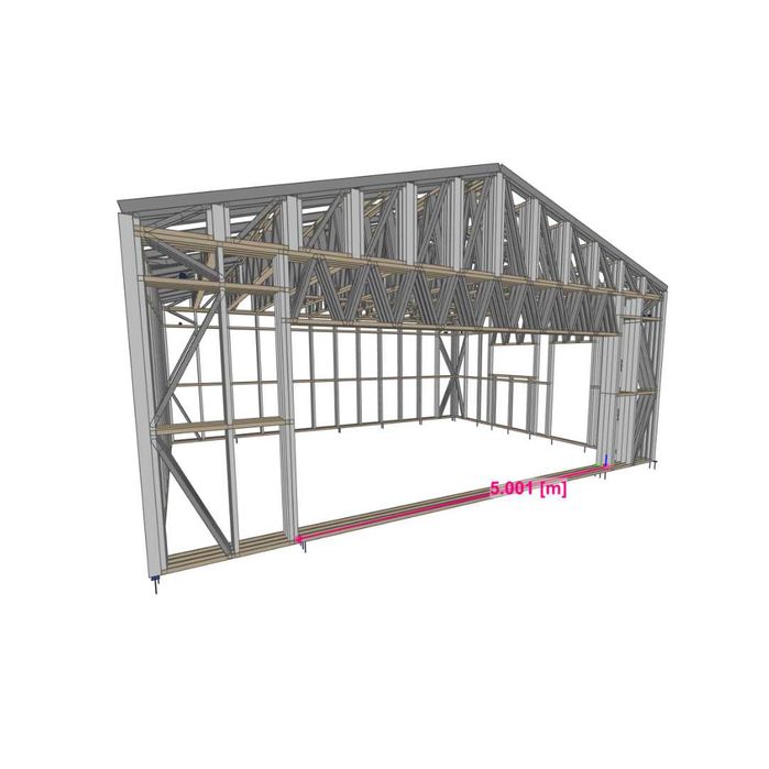 Garaż konstrukcja bardzo duża wytrzymałość