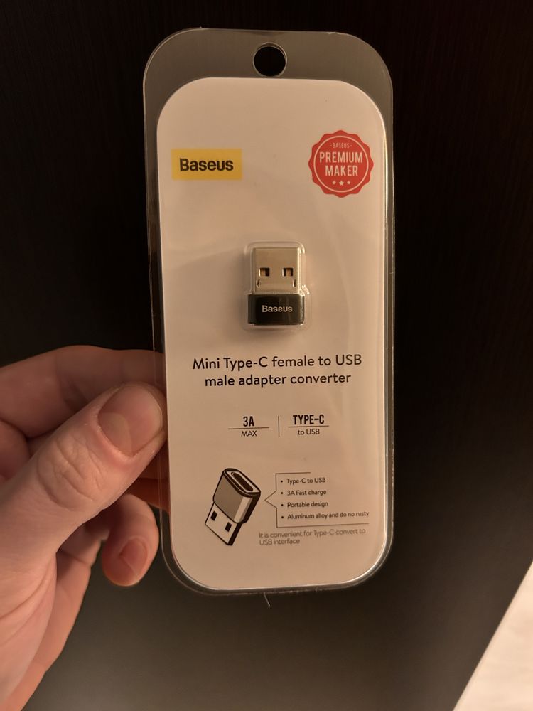 Przejściówka, adapter USB-Typ C np. do Iphone 14