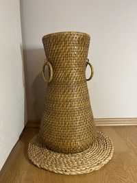 Плетёная ваза ручной работы