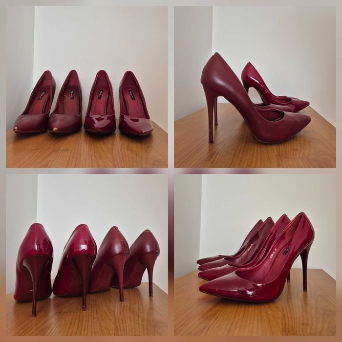 10cm Szpilki Czółenka Półbuty