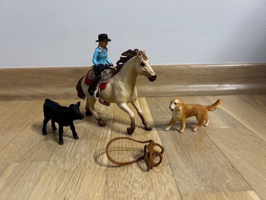 Westernowy Zestaw Do Jazdy Schleich -42419 Kowboj