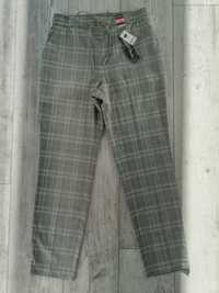 Dunnes nowe spodnie damskie w kratkę r. 36 (S)