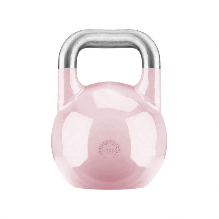 Hantel Kettlebell turniejowy 8 kg stalowy siłownia fitness